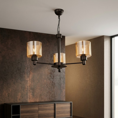 Lámpara de techo lámpara de techo lustre de vidrio lustre de lujo sala de estar