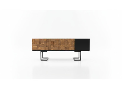 Moderno armario de madera cómoda aparador soporte para televisión mueble de armario de 180 cm.