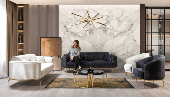Sofá conjunto 3311 Asiento Sofá Sillón Sofás Asiento Juego Sofá Muebles
