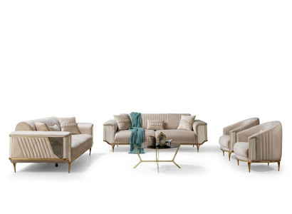 Set de sofá 3311 Asiento Conjunto de sofá moderno Juego de sofá de lujo Sofás de conjunto Sofá