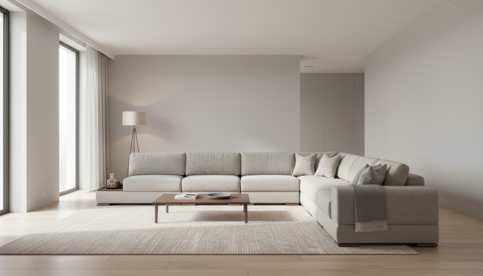 Sofá de esquina sofá tapizado Salón de lujo Sofá sofá moderno Nuevo muebles