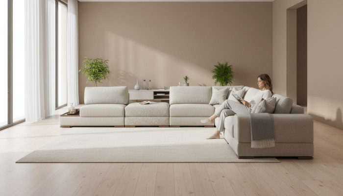Sofá en L Wohnzimmer Sofá Diseño Sofás esquineros Sofás