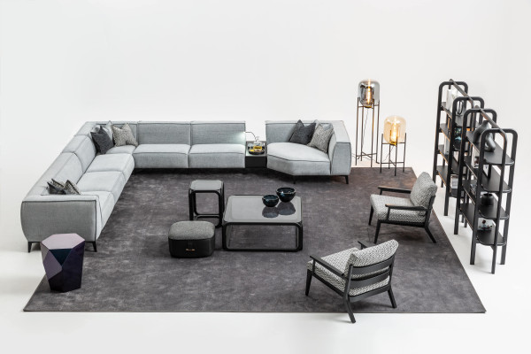 Sofá en forma de U para sala de estar, sofás tapizados, muebles, estilo sofá, sofás.
