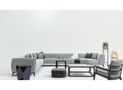Sofá en forma de U para sala de estar, sofás tapizados, muebles, estilo sofá, sofás.