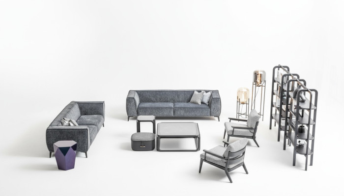 Juego de sofás para 4 personas, sofás, sillones de lujo, conjunto de tela de sofá xxl.