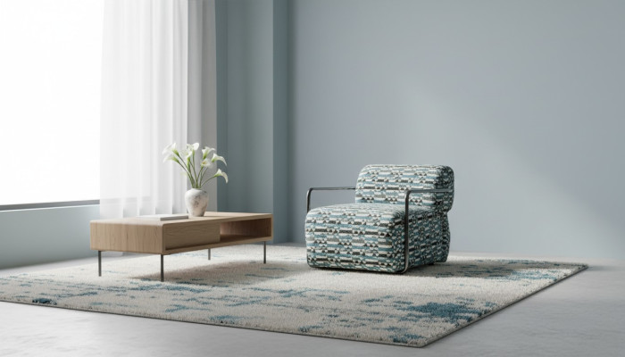 Silla de lujo Muebles de salón Textil Moderno Relajación Club Asiento individual Muebles