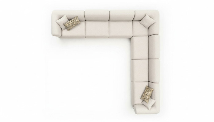Sofá en forma de L acolchado sofá sala de estar muebles modernos 405x405cm sofás sofá de esquina