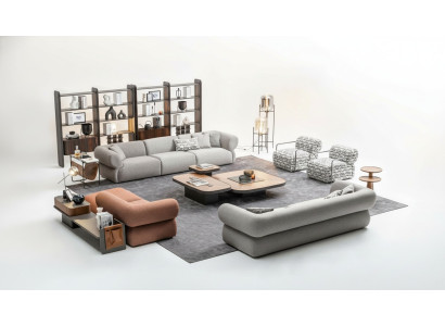Gran conjunto de sofás sofá de sala de estar Sofá de cinco plazas Sofá Sillón 5 piezas