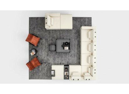 Muebles de sala de estar, conjunto de tapicería, conjunto de sala, sofá esquinero, sillón, sofás de tela.