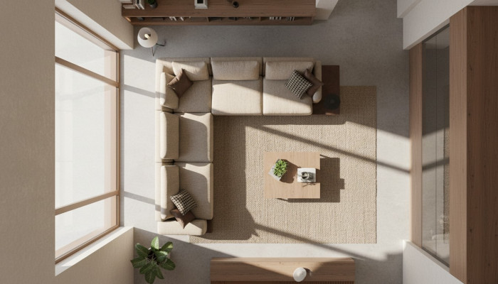 Sofá de esquina en forma de L para sala de estar, diseño de sofá moderno, sofá tapizado, muebles.