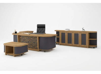 Muebles de oficina completos Conjunto de mesa de muebles de oficina Diseñador Escritorio