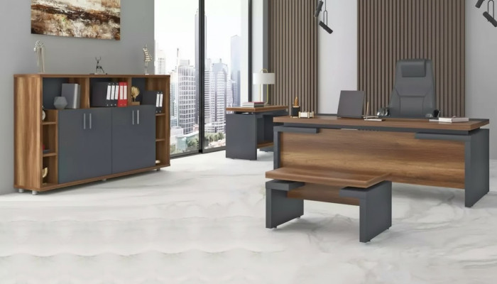 Conjunto de oficina Muebles de oficina Set completo Escritorio Archivador