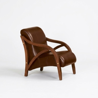 Moderno sillón marrón muebles para despacho sillón mobiliario de oficina.