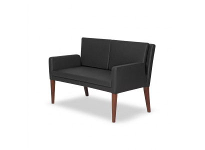 Sofá de dos plazas Sofá de tela Gama de muebles de oficina Muebles de asiento