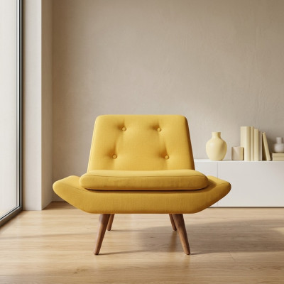 Sillón diseño moderno Muebles de oficina de lujo Asiento nuevo Sillón tapizado