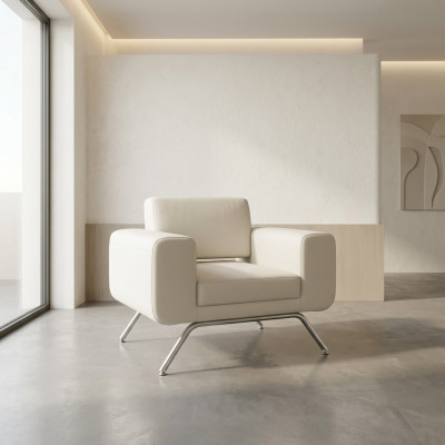 Silla de oficina de lujo, muebles de diseño moderno para la oficina.