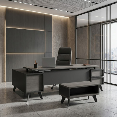 Mesa de escritorio de oficina muebles de estudio mesa de ordenador mesas de madera muebles