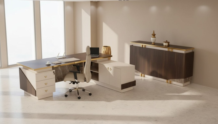 Armario de oficina moderno de lujo para la sala de trabajo Muebles de oficina Armario Estante Almacenamiento