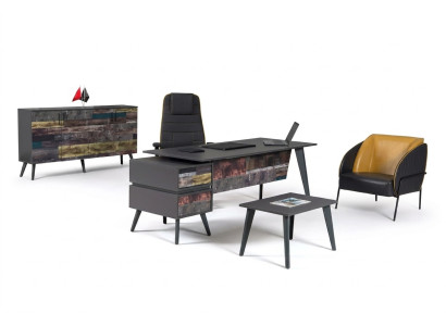 Mesa Muebles de oficina Mobiliario de escritorio Equipamiento de mesa de trabajo Moderno equipamiento de oficina Oficina