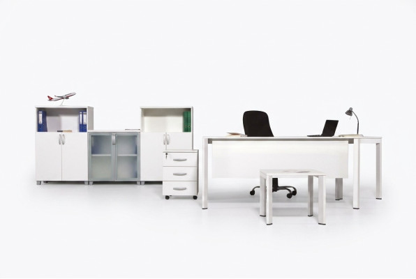 Gran juego de oficina, mobiliario de oficina, conjunto de muebles de 4 piezas para el estudio.