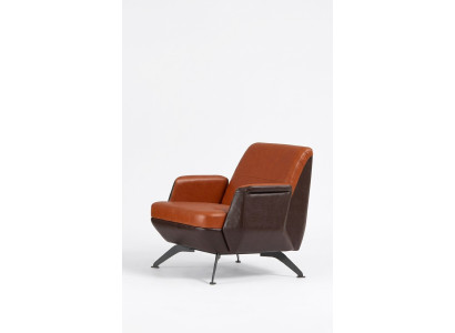 Sillón de diseño tapizado para la oficina en casa, asiento de lujo, moderna decoración de oficina.