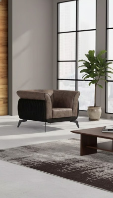 Silla Diseñador Tapicería Tejido Oficina Textil Muebles Lujo Asiento Nuevo