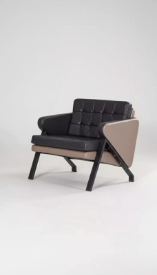 Moderno sillón, sala de trabajo, oficina, textil, muebles, tapicería, tela, diseñador, nuevo.