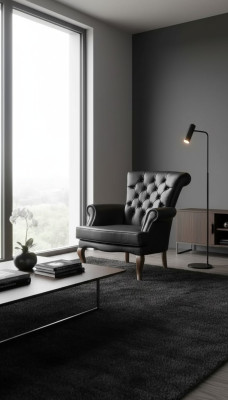 Estudio Sillón Textil Muebles Negro Asiento Moderno Diseñador Nuevo
