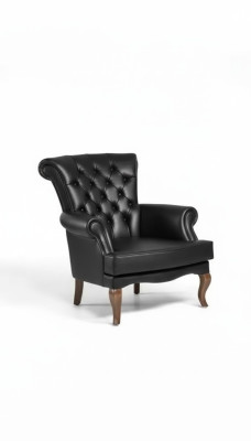 Estudio Sillón Textil Muebles Negro Asiento Moderno Diseñador Nuevo