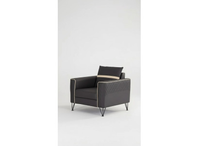 Silla de lujo muebles de oficina Estilo moderno Estudio Sillón tapizado Diseñador