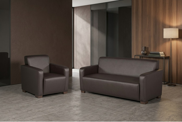 Silla negra Muebles de oficina Diseñador moderno Asiento de tela Estudio