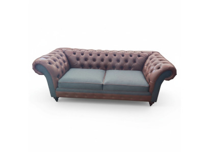Sofá de 3 plazas diseño Chesterfield sillones tres plazas sofás