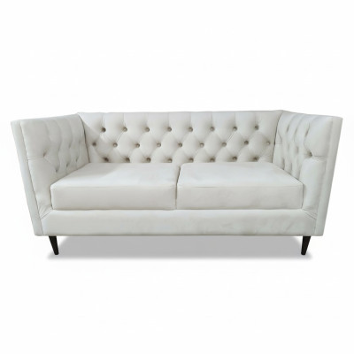 Lujo Sofá 3 plazas Diseño Chesterfield Sofás de lujo 230 cm Muebles Sofás