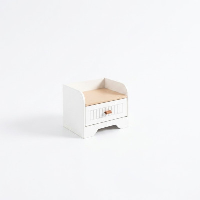 Mesa auxiliar moderna para mesita de noche blanca, diseño de mesita de noche, tocador de noche, muebles nuevos
