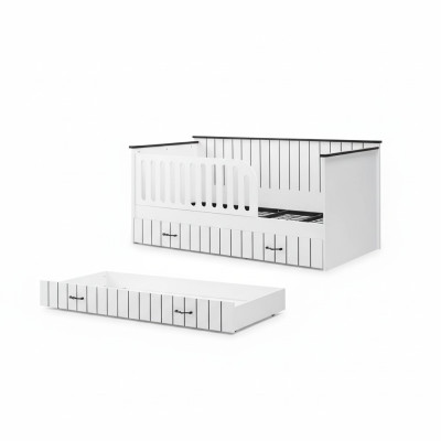 Diseño moderno de muebles camas de niños camas cama blanca habitación infantil nueva