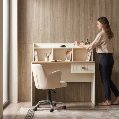 Secretaria Escritorio Mesa 110x60x120 Escritorios Mesas Muebles Madera Ordenador