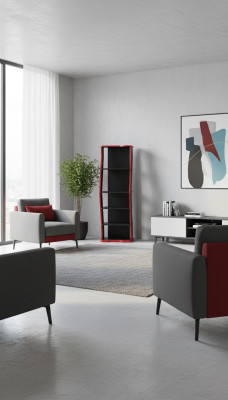 Estantería armario Librero Armarios Mueble multiusos Marrón 164x40x34