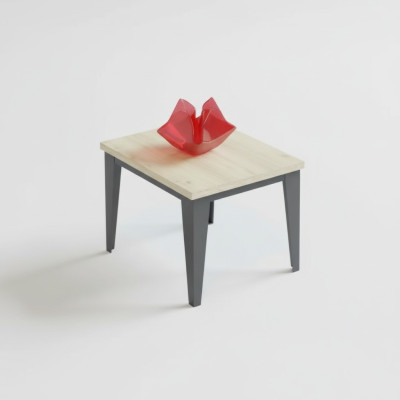 Mesa de centro marrón de lujo de diseñador Muebles de madera de oficina modernos