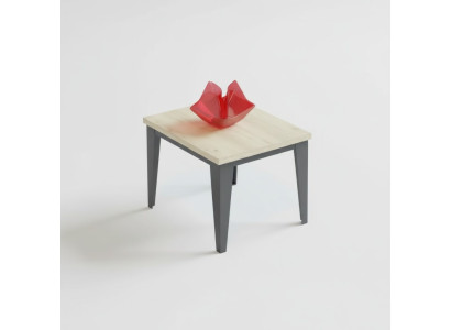 Mesa de centro marrón de lujo de diseñador Muebles de madera de oficina modernos