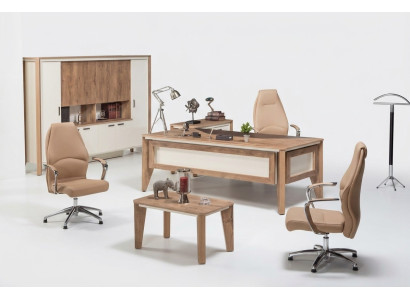 Muebles de oficina Escritorio Archivador mesa de centro Mesa Armario 3 piezas.