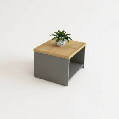 Moderna mesa auxiliar marrón mesa de centro diseño de lujo muebles.