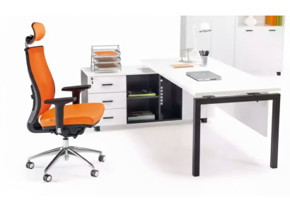Escritorio de esquina blanco exclusivo, escritorio, mesas, muebles, mesa, muebles
