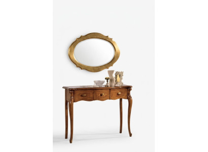 Marrón mesa consola tocadores dormitorio muebles madera diseño de lujo