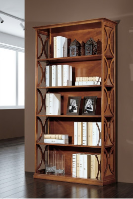 Sala de estar Estantería de libros Muebles de alta calidad Armario clásico Estantes Bibliotecas
