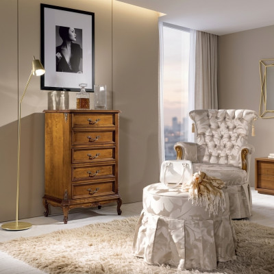 Cómoda clásica lujosa aparador muebles de madera sala de estar decoración