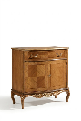 Marrón Clásico Cómoda Sala de estar Muebles de madera Decoración Aparador