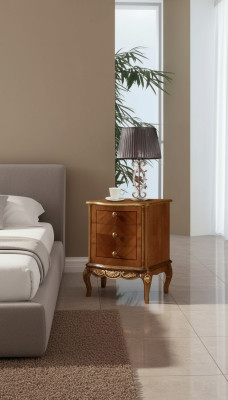 Clásico elegante mueble de madera con cajones de diseño para la sala de estar