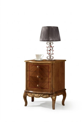 Clásico elegante mueble de madera con cajones de diseño para la sala de estar