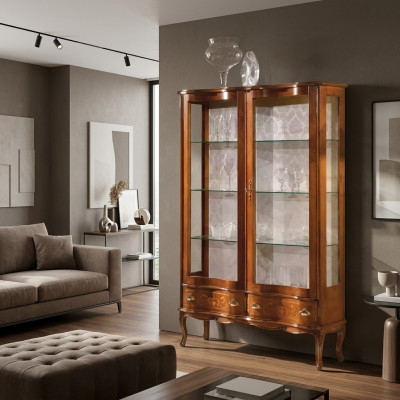 Vitrina de lujo armario muebles armarios mobiliario vitrina de cristal estante nuevo