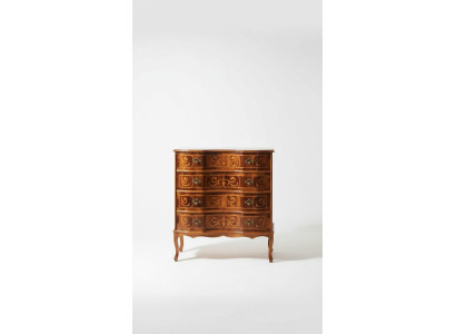 Cómoda clásica 4 cajones Muebles de madera Sala de estar Dormitorio Nuevo